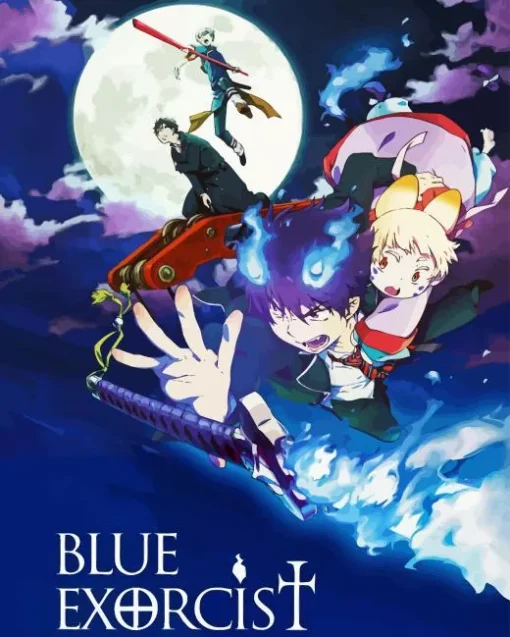 blue exorcist poster Diamond Dotz