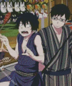 blue exorcist rin and yukio Diamond Dotz