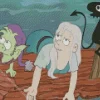 disenchantment bean and elfo Diamond Paints