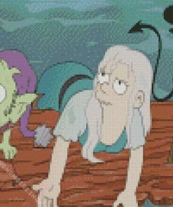 disenchantment bean and elfo Diamond Paints