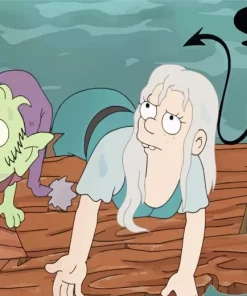 disenchantment bean and elfo Diamond Paints