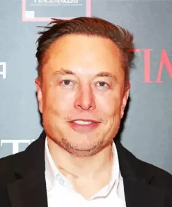 elon musk Diamond With Numbers