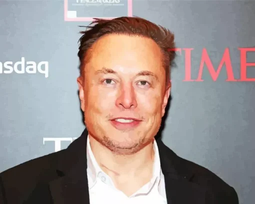 elon musk Diamond With Numbers