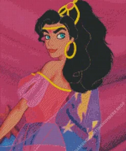 esmeralda hunchback of notre dame Diamond Paints