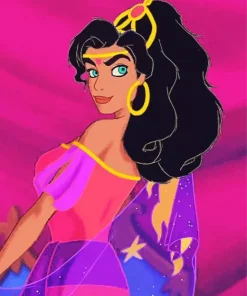 esmeralda hunchback of notre dame Diamond Paints