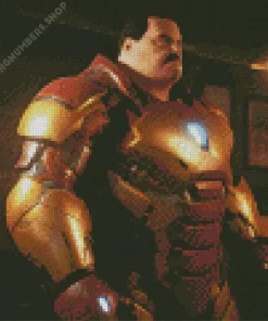 fat iron man Diamond Paints