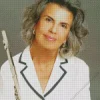flute player Jeanne Baxtresser Diamond Paintings