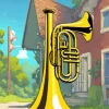 vintage baritone Diamond With Numbers