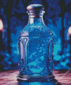 Blue Potion Bottle Diamond Painting