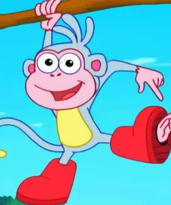 Boots Dora The Explorer Diamond Painting