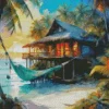 Bora Bora Island Diamond Painting