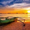 Boracay Beach At Sunset Diamond Painting