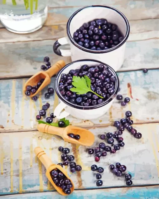 Fresh Blueberry Diamond Painting