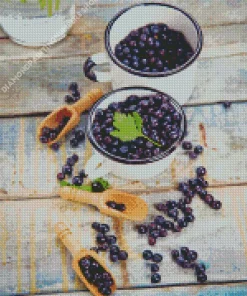 Fresh Blueberry Diamond Painting