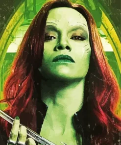 Gamora Marvel Diamond Painting