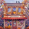 Halloween Book Shop Diamond Painting