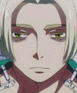 Lucifer Blue Exorcist Villain Diamond Painting