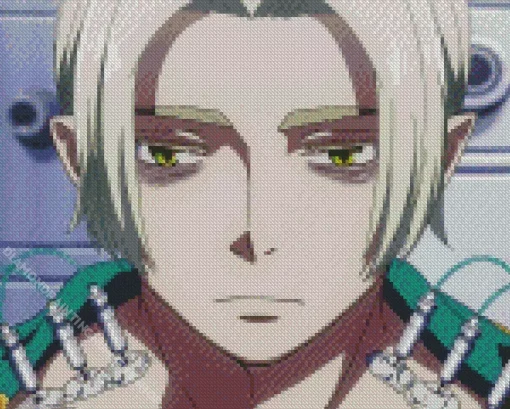 Lucifer Blue Exorcist Villain Diamond Painting
