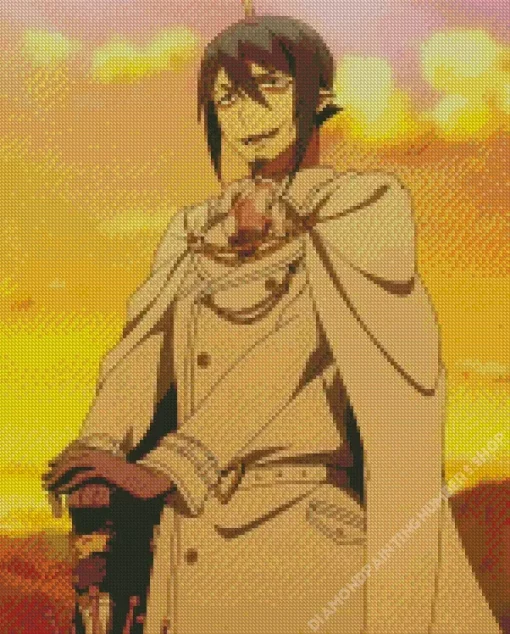 Mephisto Pheles Blue Exorcist Villain Diamond Painting