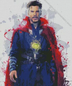 Splatter Doctor Strange Diamond Painting