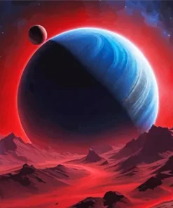 The Blue Planet Diamond Painting