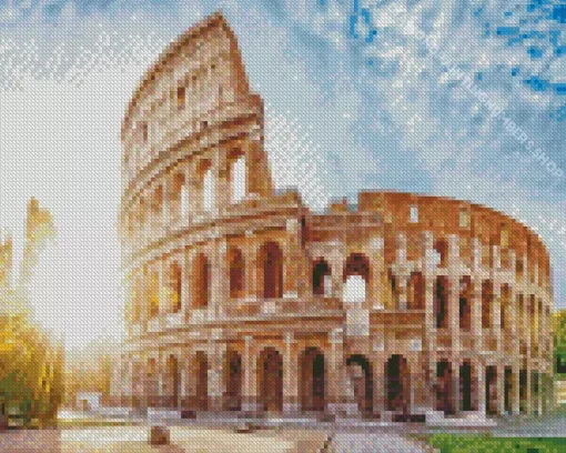 The Colosseum Rome Diamond Painting