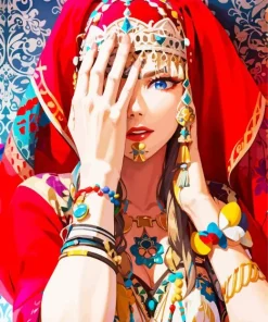Amazigh Girl Diamond Painting