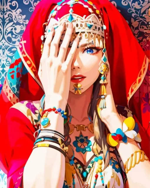 Amazigh Girl Diamond Painting