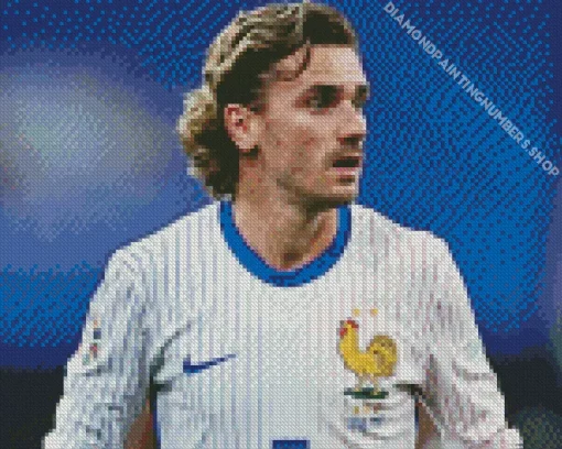 Antoine Griezmann Diamond Painting