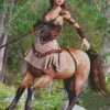 Beautiful Female Centaur Diamond Painting