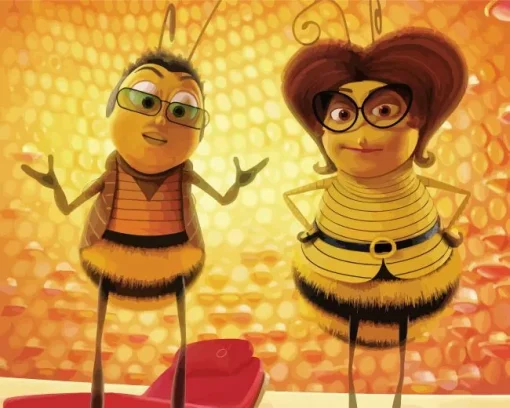 Bee Movie Diamond Painting