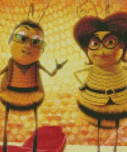 Bee Movie Diamond Painting
