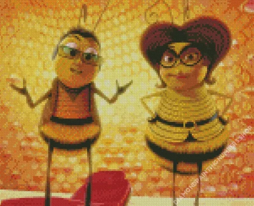 Bee Movie Diamond Painting