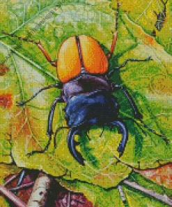 Beetle Art Diamond Painting