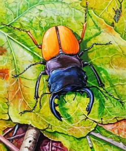 Beetle Art Diamond Painting