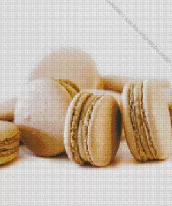 Beige Macarons Diamond Painting
