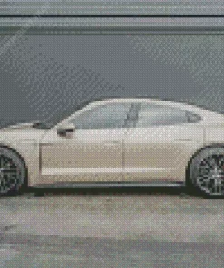 Beige Porsche Diamond Painting