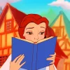 Belle Reading Diamond Painting