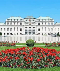 Belvedere Garden Vienna Diamond Painting