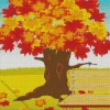 Bench Under A Tree Diamond Painting