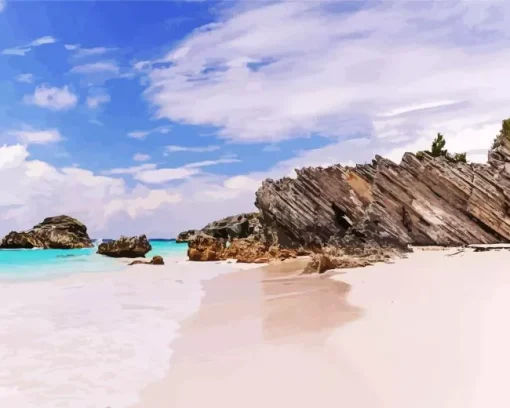 Bermuda Beach San Diego Diamond Painting