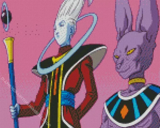 Berus And Whis Diamond Painting