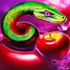 Big Rainbow Snake Diamond Painting