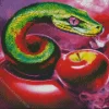 Big Rainbow Snake Diamond Painting