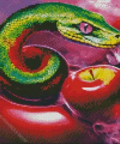 Big Rainbow Snake Diamond Painting