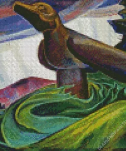 Big Raven Emily Carr Diamond Painting