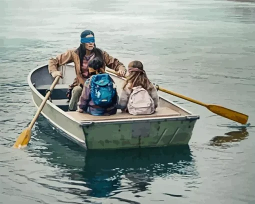 Bird Box Movie Diamond Painting