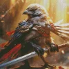 Bird Warrior Diamond Painting