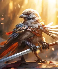 Bird Warrior Diamond Painting