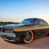 Black 69 Charger Diamond Painting